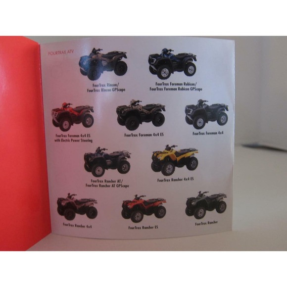 Honda Motors Division Redbook CD for press 2007 Street OFF Road ATV Scooters - Picture 10 of 11